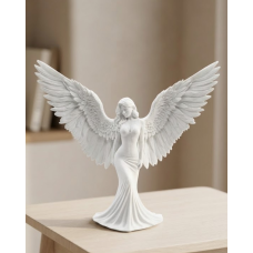 Dekoratif Melek İnsan Figürlü 3D Heykel Biblo Modern Ev Dekoru Dekoratif Melek İnsan Figürlü 3D Heykel Biblo Modern Ev Dekoru