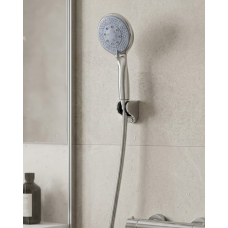 Çok Fonksiyonlu 4 Kademeli El Duşu Seti Spiral Hortumlu Banyo Duş Başlığı